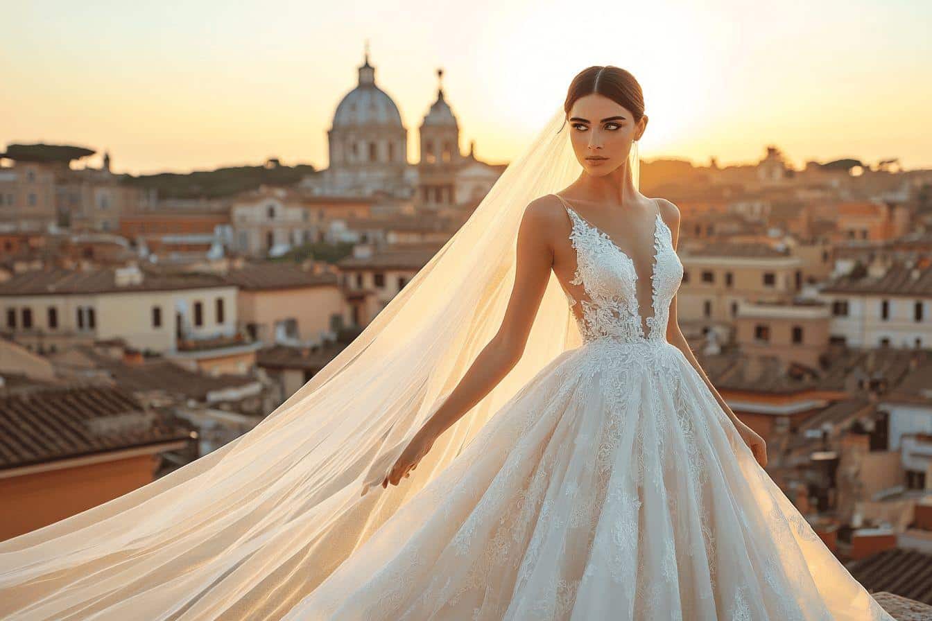 Mariage de Sveva Alviti : une célébration unique sur les toits de Rome
