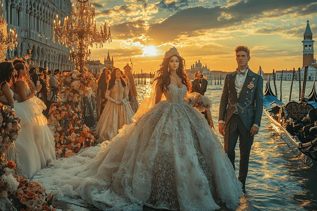Mariage grandiose à Venise : Kim K, Rania de Jordanie et Orlando Bloom présents