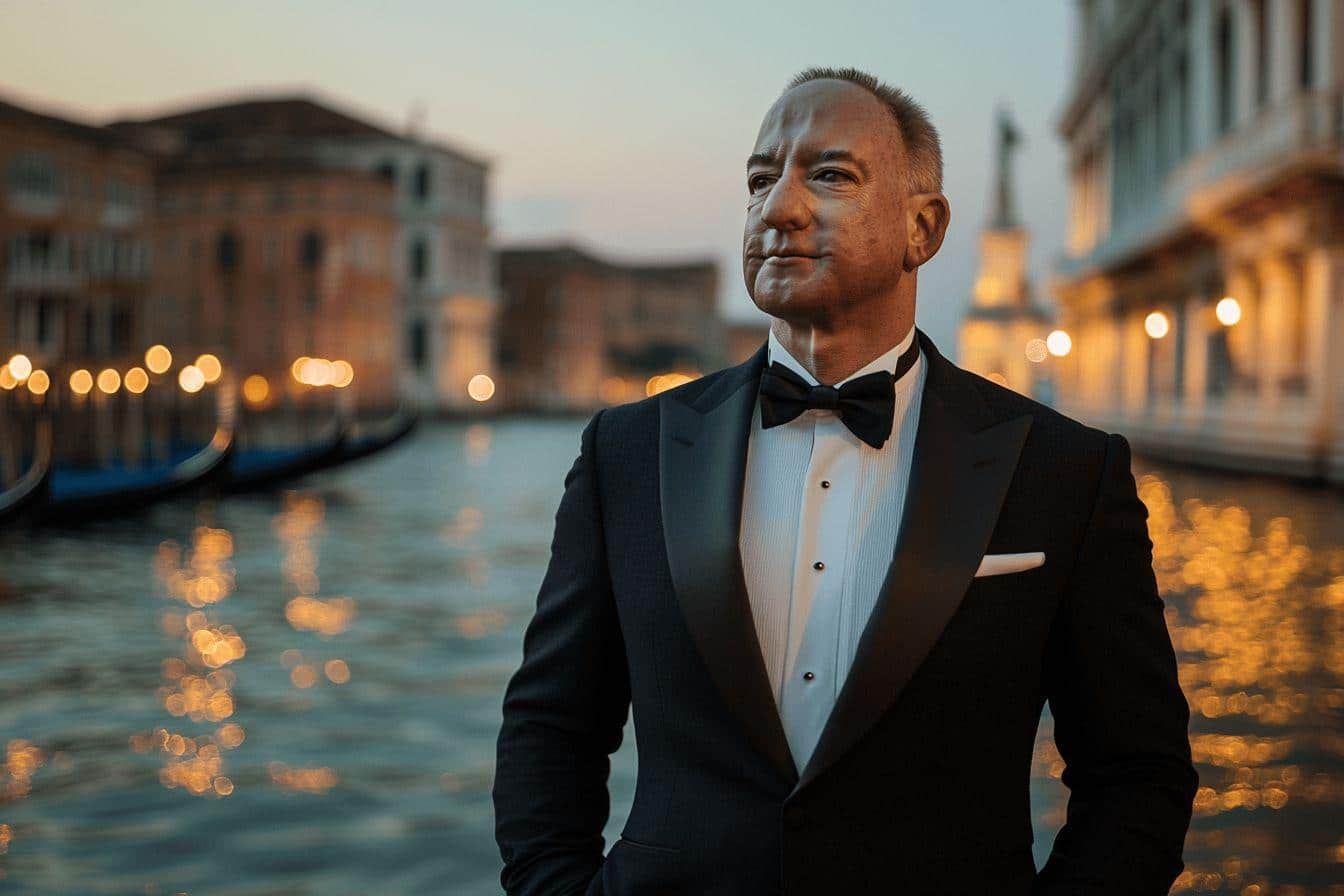 Mariage somptueux de Jeff Bezos à Venise : entre luxe et polémiques