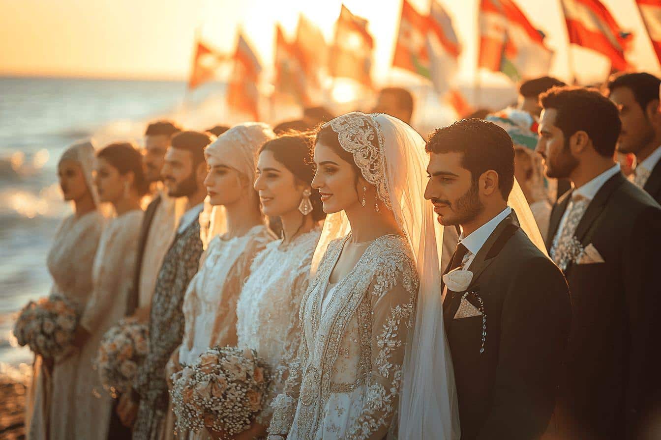 Mariages collectifs à Lattaquié : un acte de défi selon Le Monde
