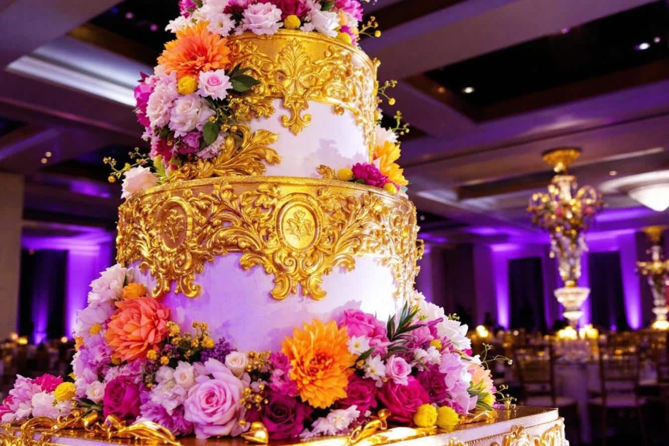 Gâteau de mariage royal vendu pour 3000 euros