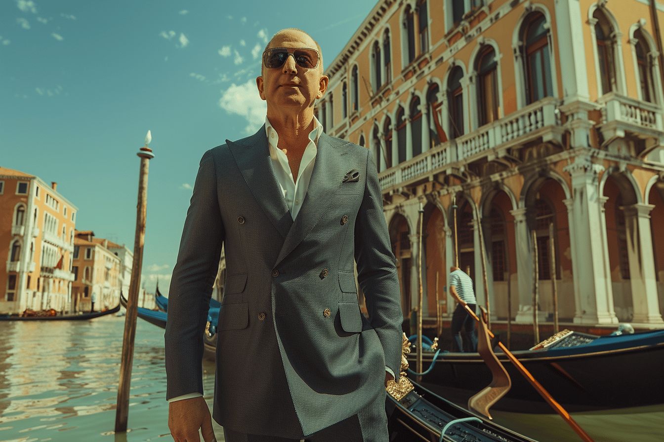 Jeff Bezos se marie à Venise et crée la controverse Jeff Bezos se marie à Venise et crée la controverse