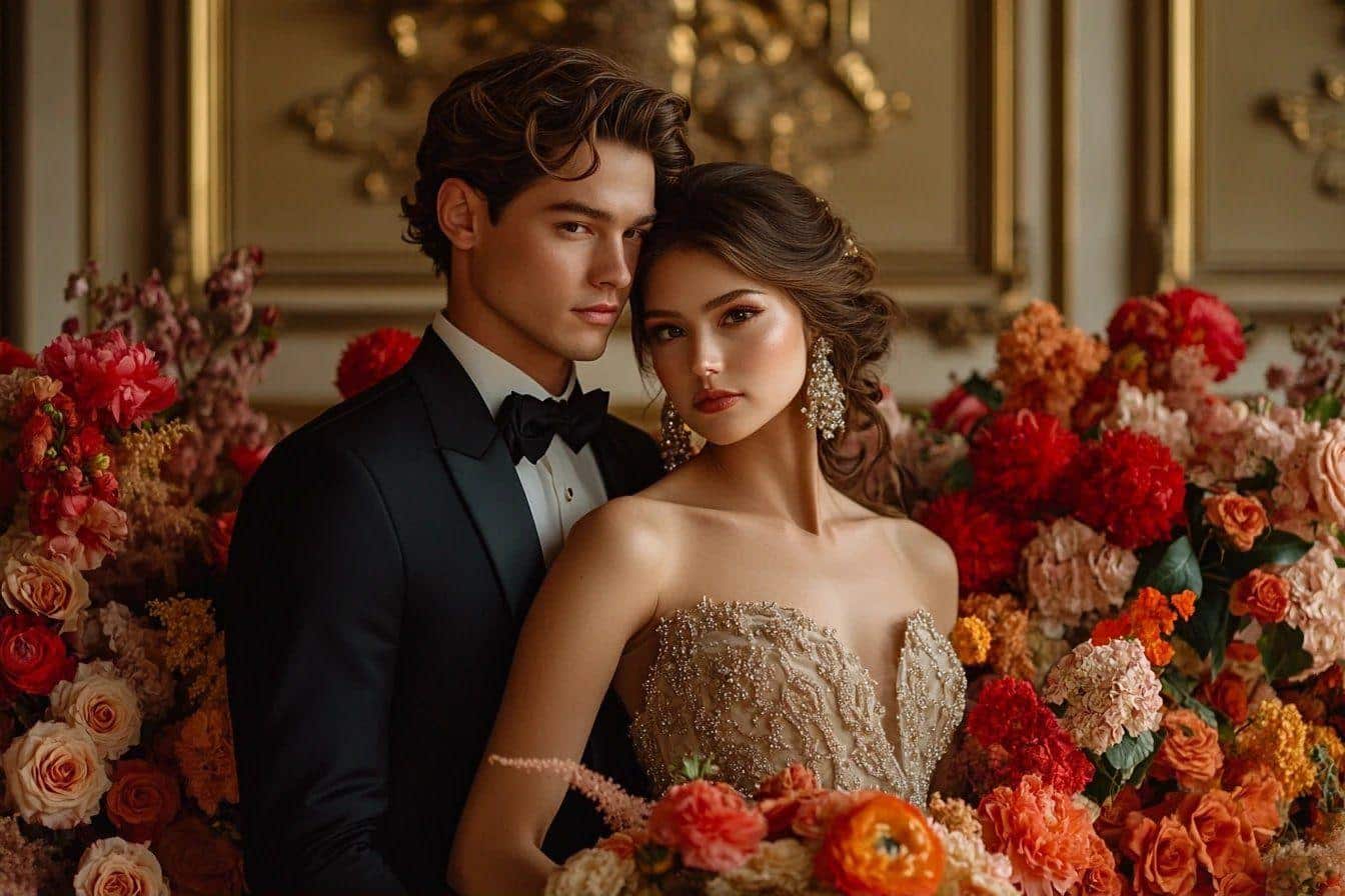 Le mariage féerique de Kleofina Pnishi et Benjamin Pavard : six robes en trois jours
