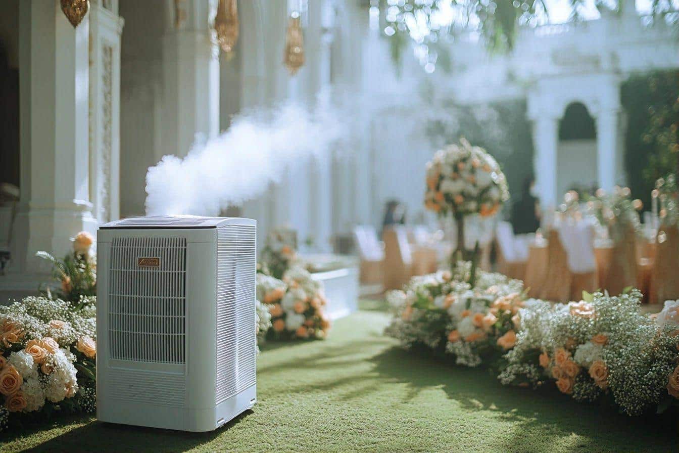 Location de rafraîchisseur d’air : la solution pratique pour des mariages et événements sans fausse note en été