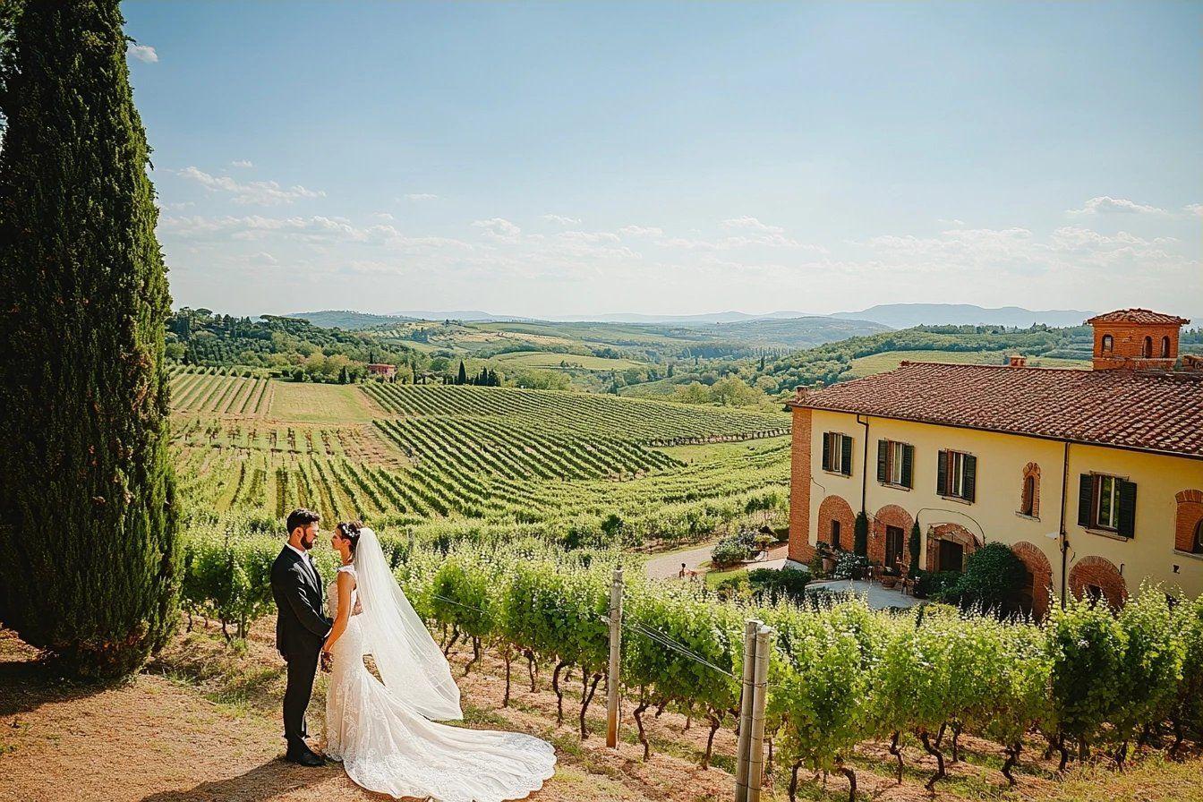Mariage de rêve en Italie pour Benjamin Pavard et Kleofina Pnishi