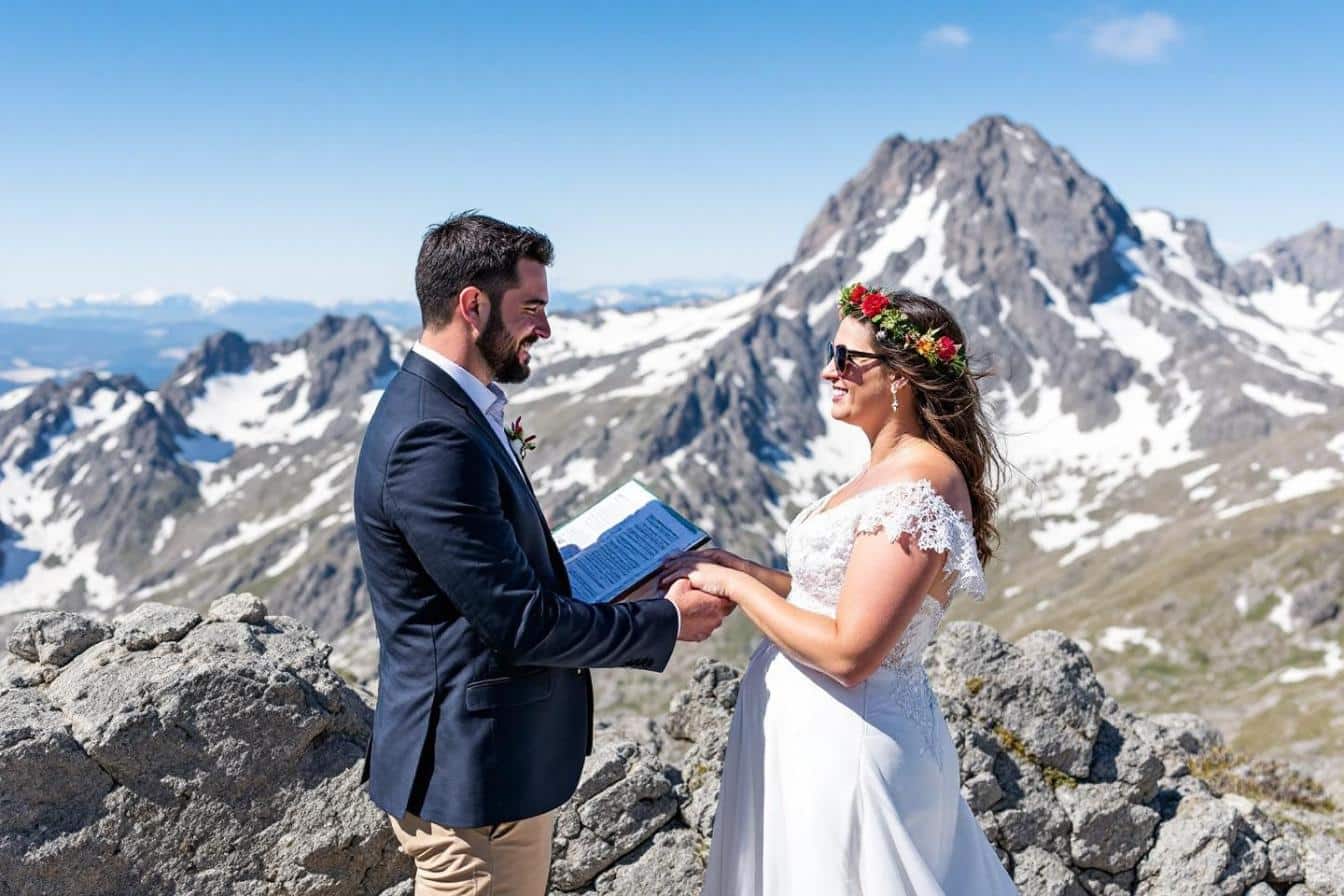 Mariage insolite au sommet d’une montagne sacrée des Pyrénées