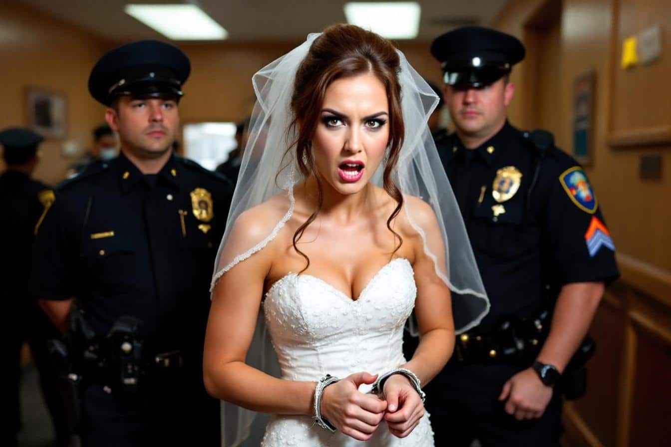 Mariée arrêtée pour avoir traité le maire de bouffon