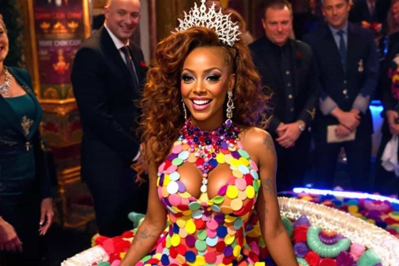 Mel B des Spice Girls se marie : robe sirène et kilt au rendez-vous
