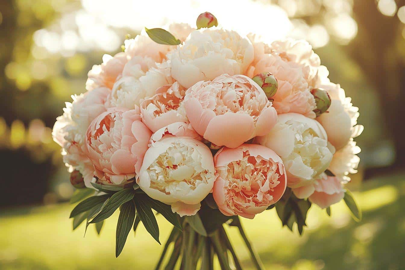 Pivoines mariage : sublimer votre cérémonie avec élégance et poésie