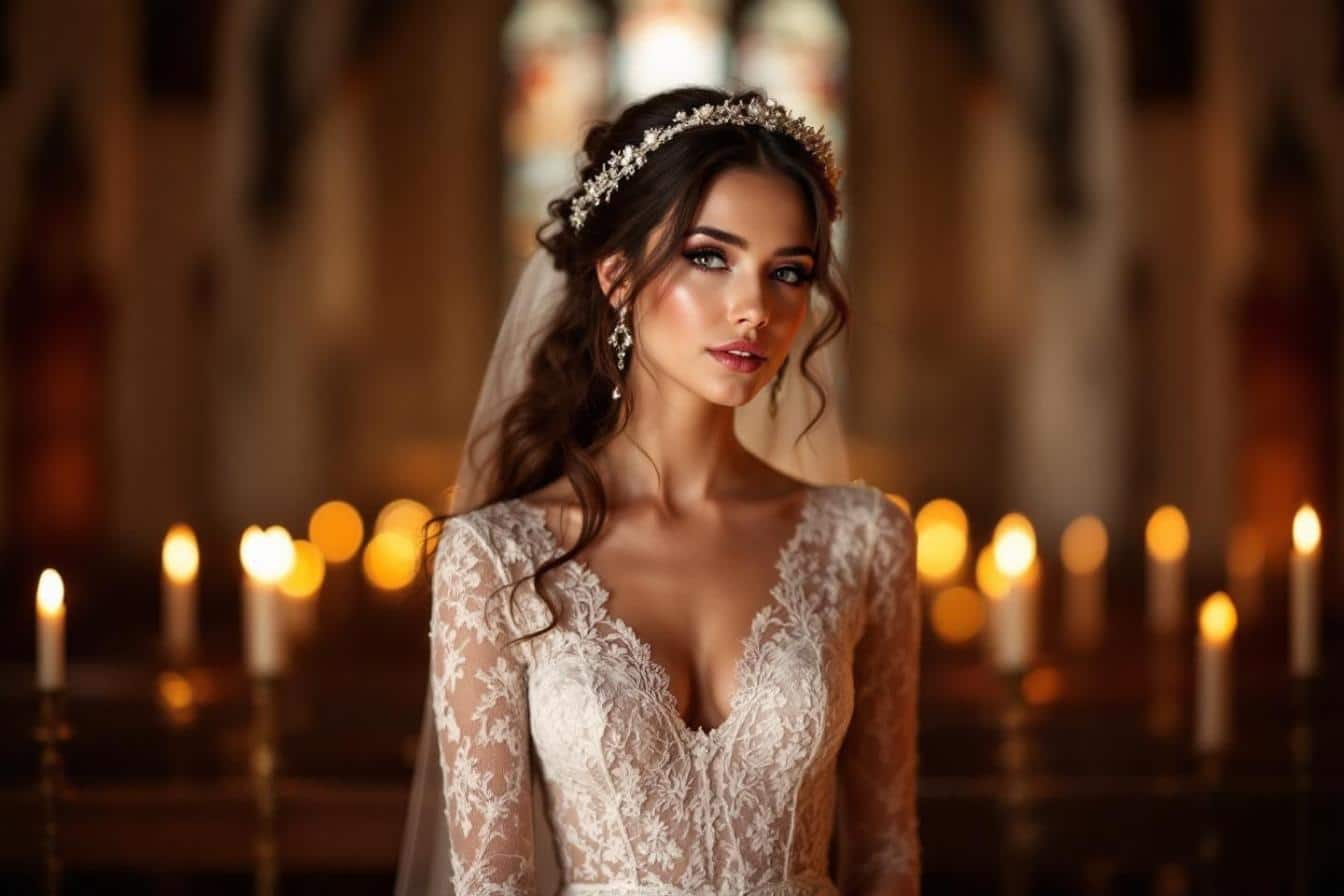 Adeline Blondieau partage des photos inédites de son mariage mystérieux