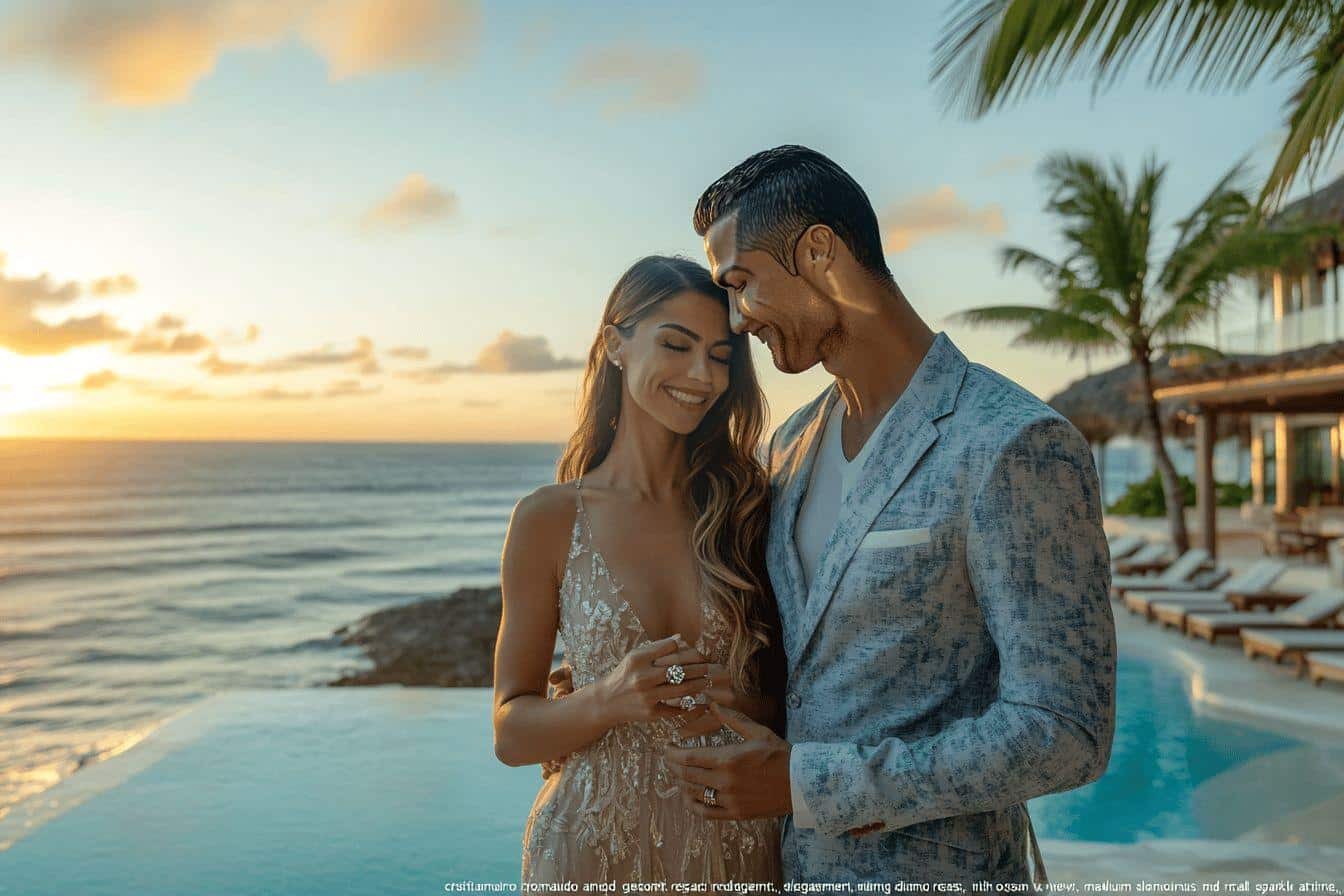 Cristiano Ronaldo et Georgina Rodriguez se fiancent après 8 ans