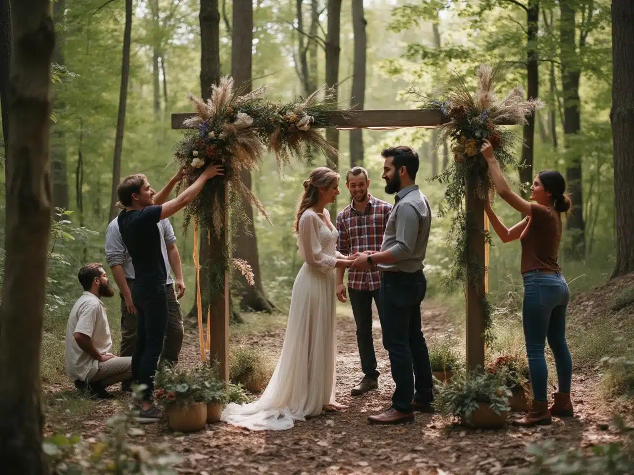 Photo deco-mariage-nature-ecoresponsable