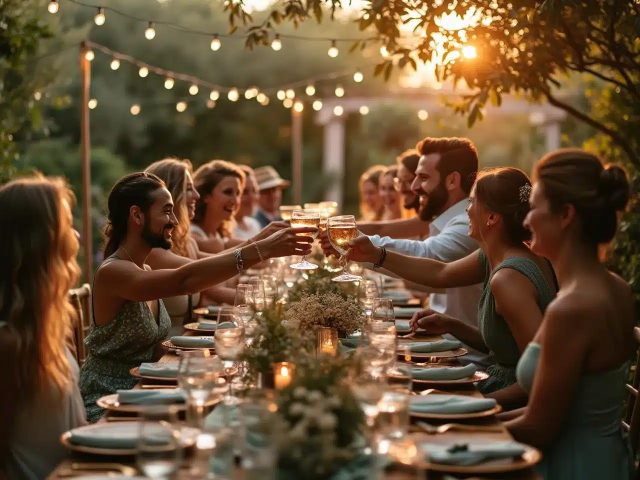 Photo decoration-mariage-vert-eco-chic