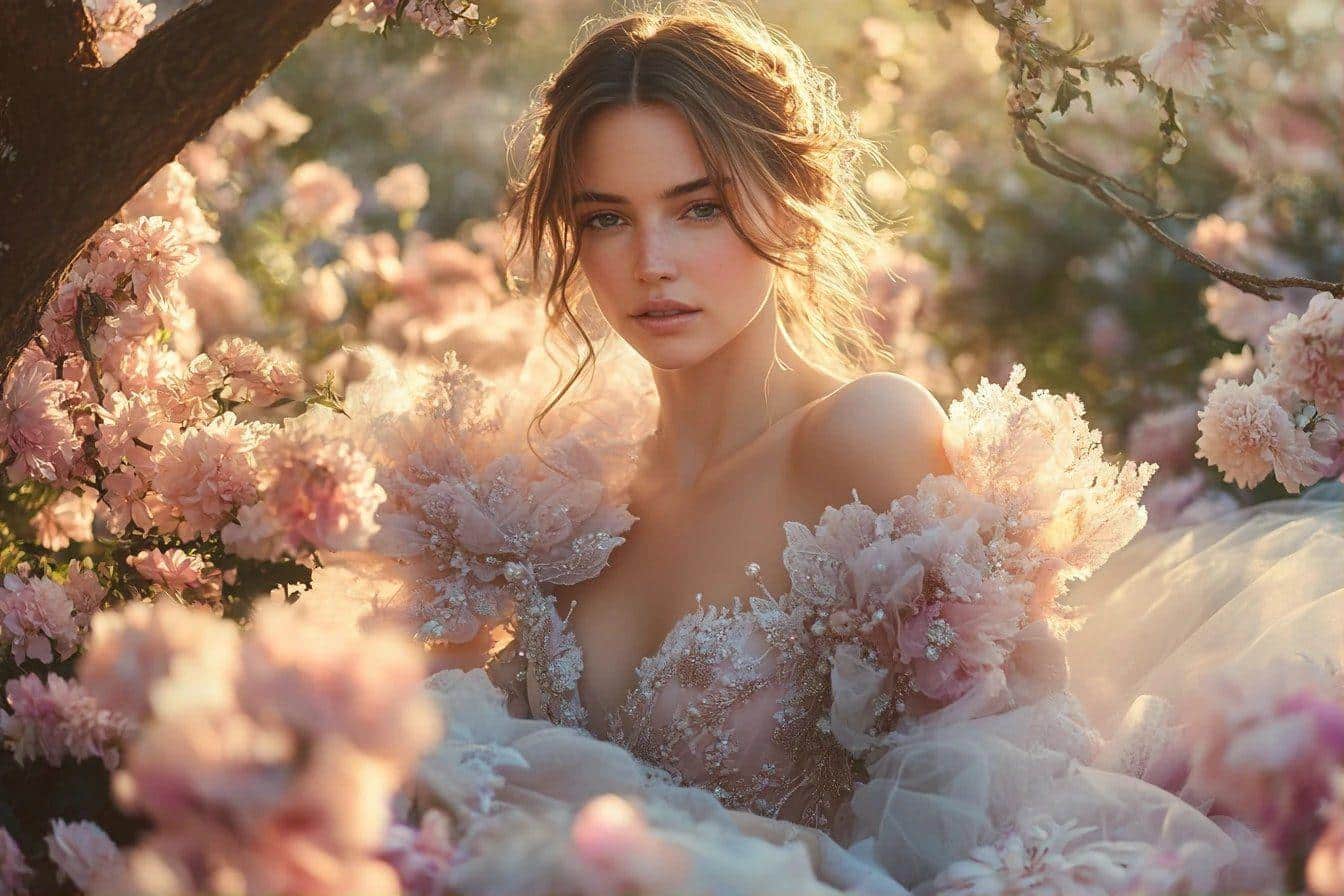 Eve Jobs dévoile sa première photo de mariage enchantée