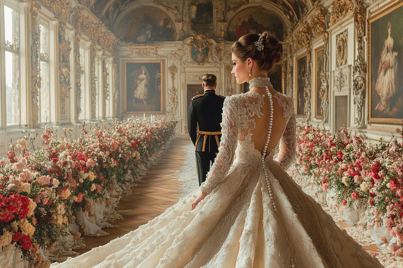 Mariage royal : les images somptueuses de Marie Caroline de Liechtenstein