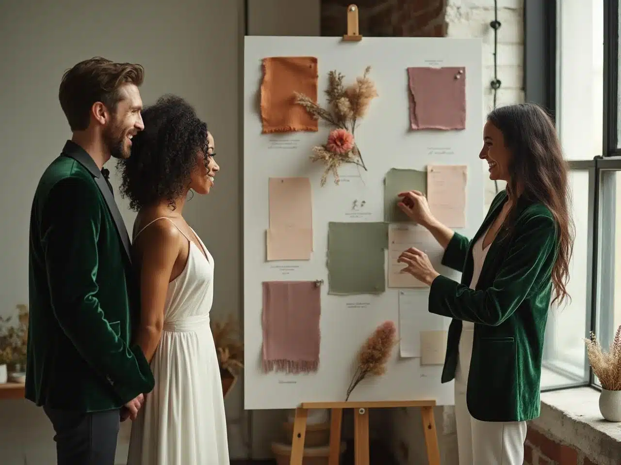 Photo palette-mariage-couleurs-tendance