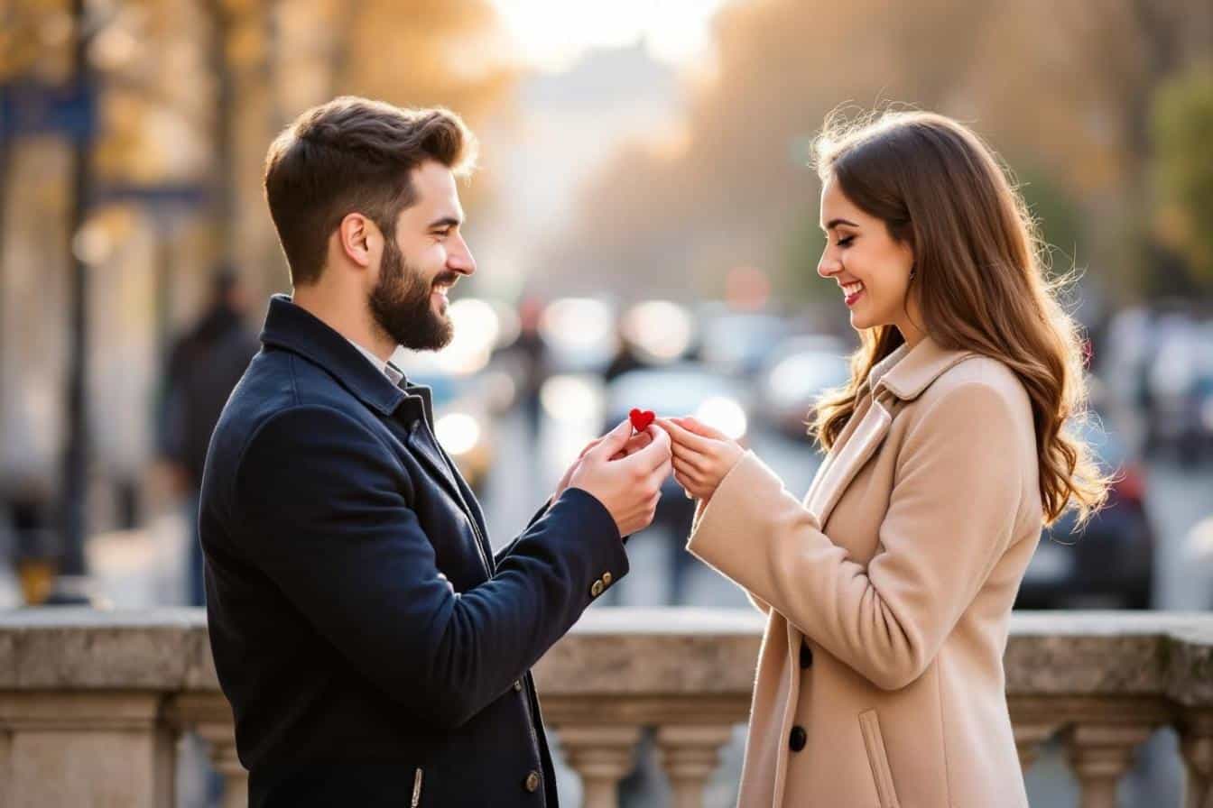 Quinn Simmons fait sa demande en mariage sur les Champs-Élysées en vidéo