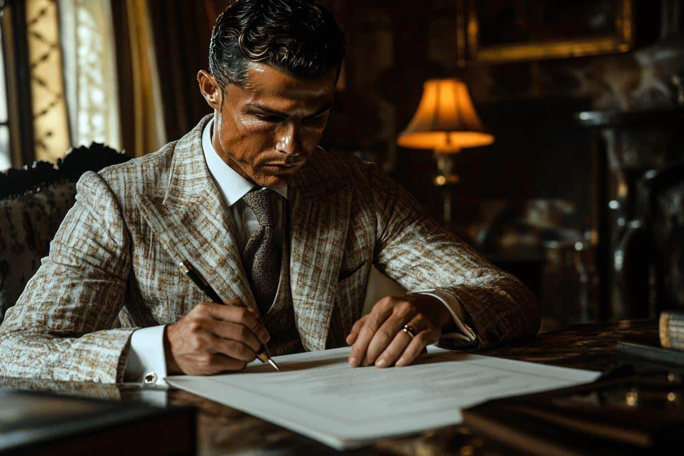 Révélations sur le contrat de mariage de Cristiano Ronaldo