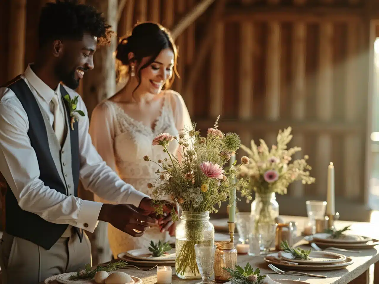 Photo deco-mariage-ecolo-zero-dechet-chic