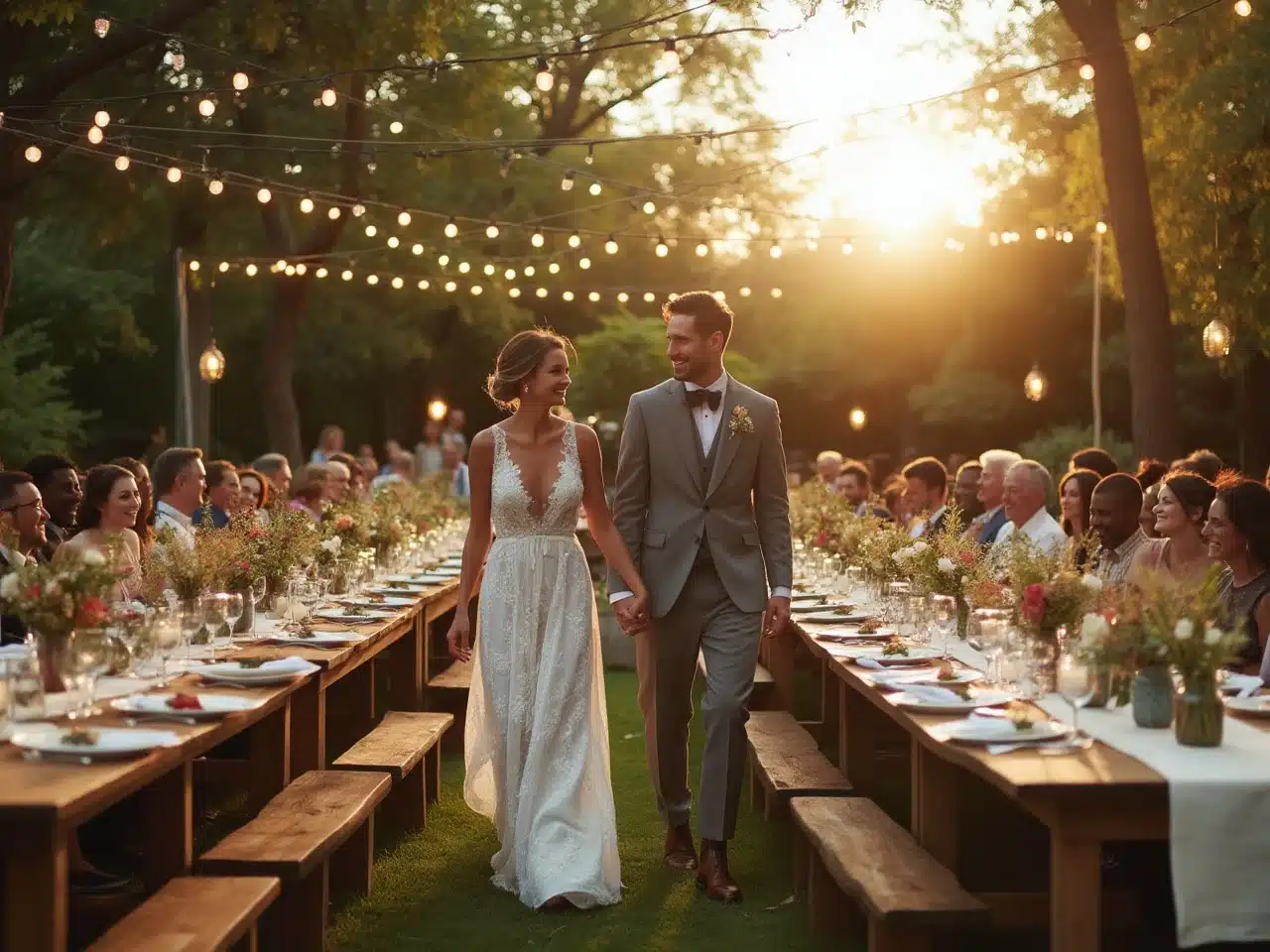 Photo mariage-chic-engage-decoration-ecologique