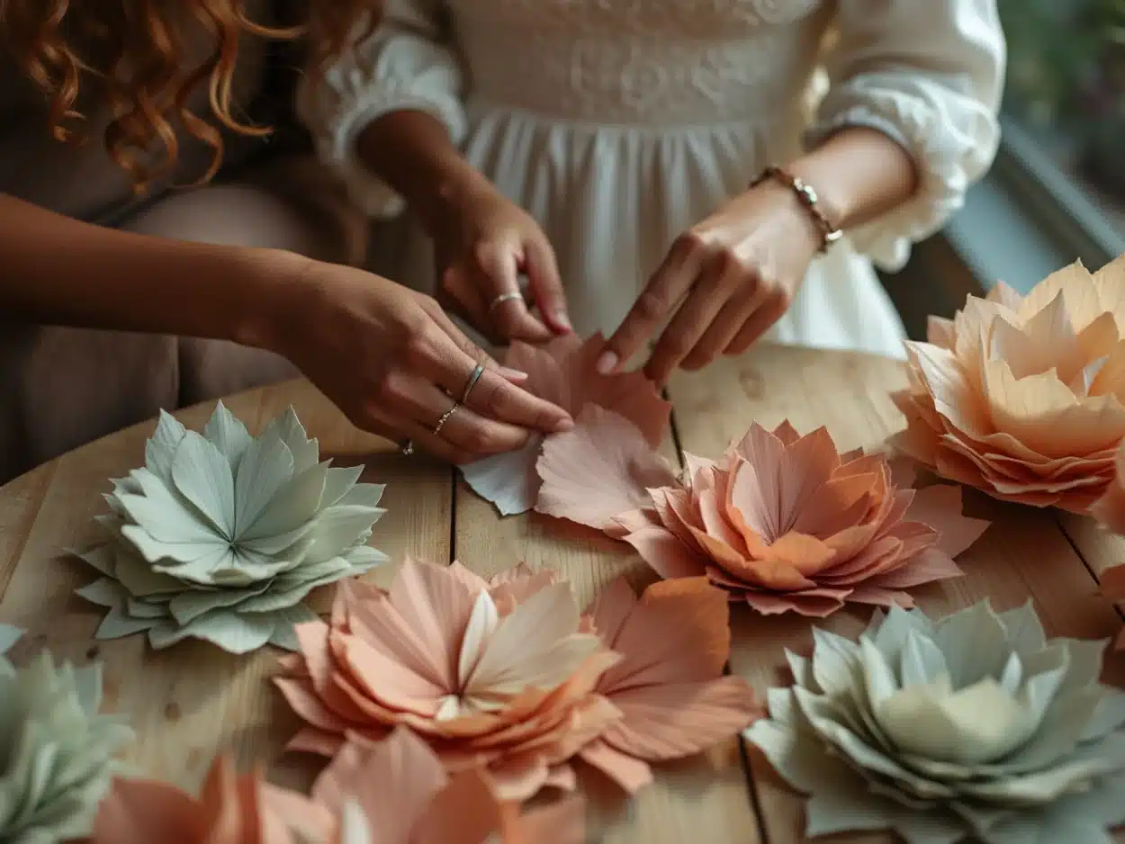Photo tuto-bouquet-mariee-papier-simple-chic