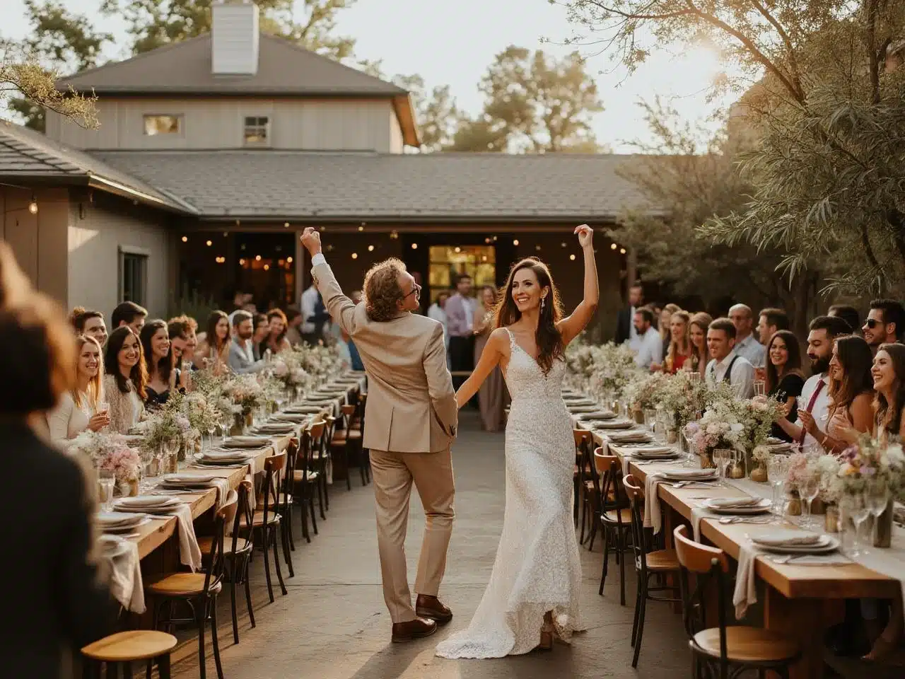 Photo decoration-mariage-boheme-champetre-chic