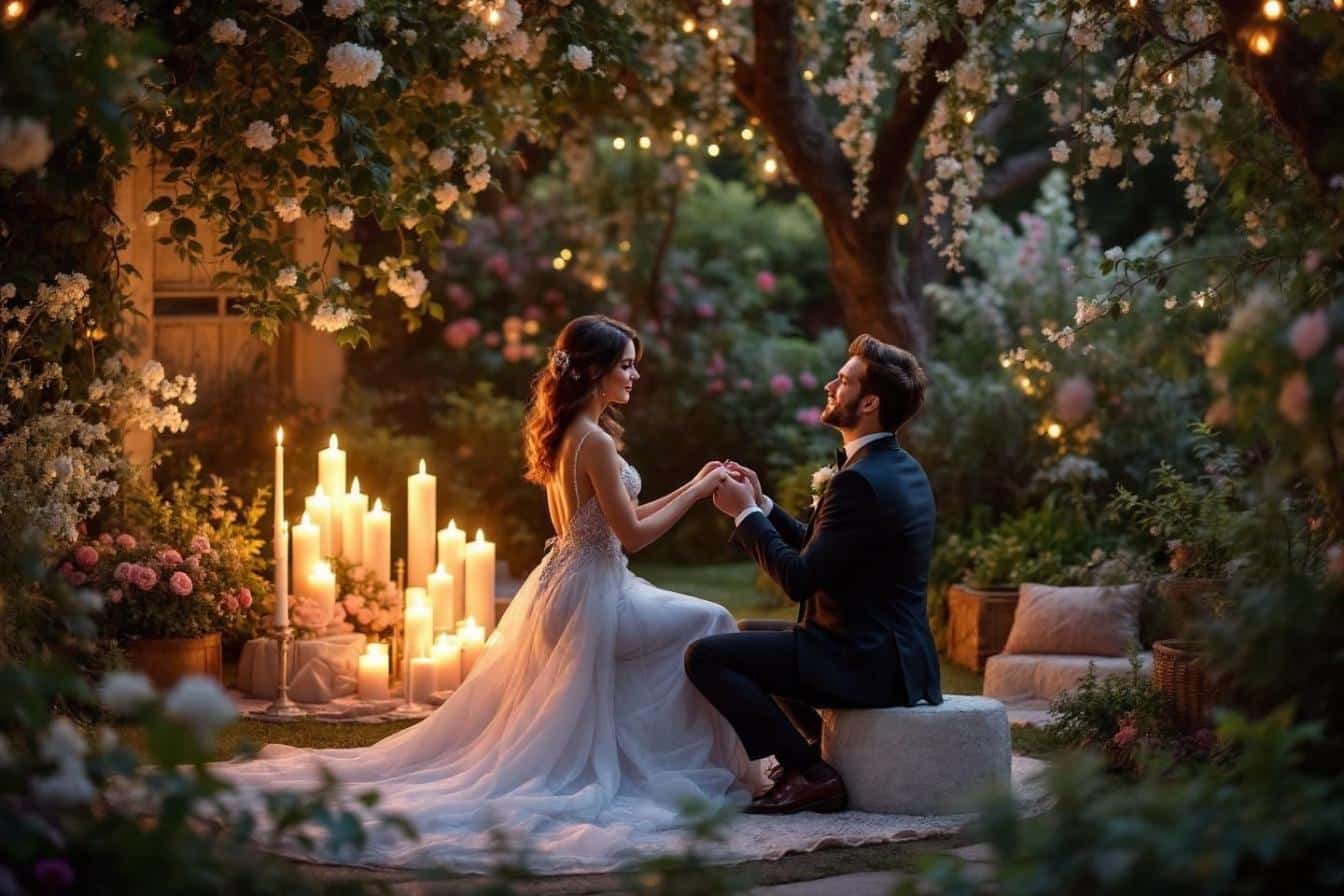 « Demande en mariage inattendue dans Ici tout commence sur TF1 »