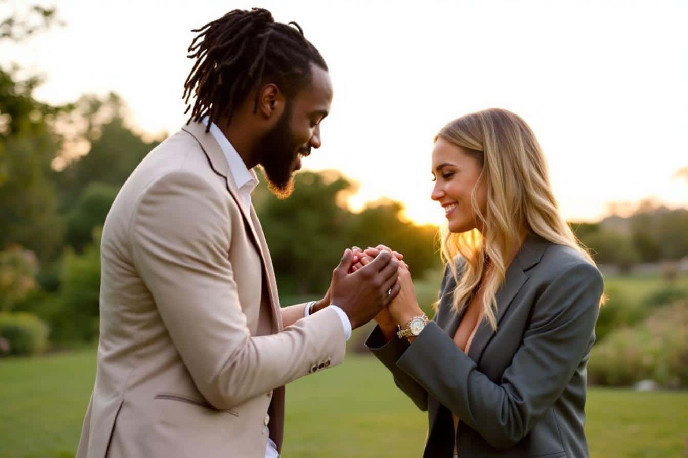 Demande en mariage originale de Gaël Monfils à Elina Svitolina