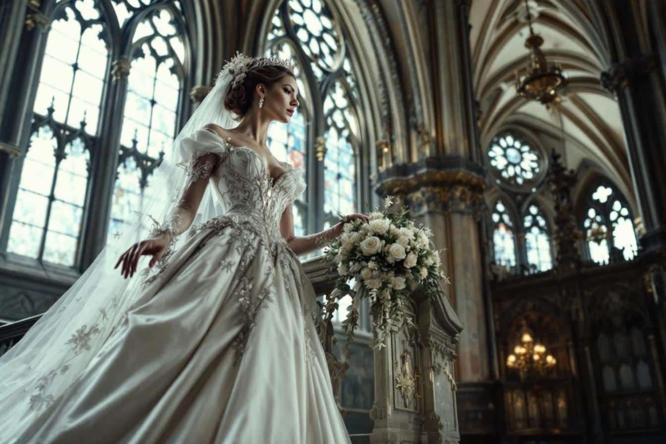 Les symboles cachés de la robe de mariée d’Eugenie d’York
