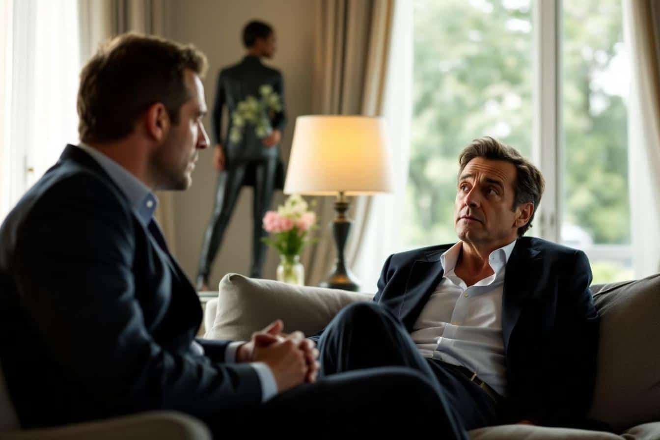 Louis Sarkozy : un comportement qui divise Cecilia Attias