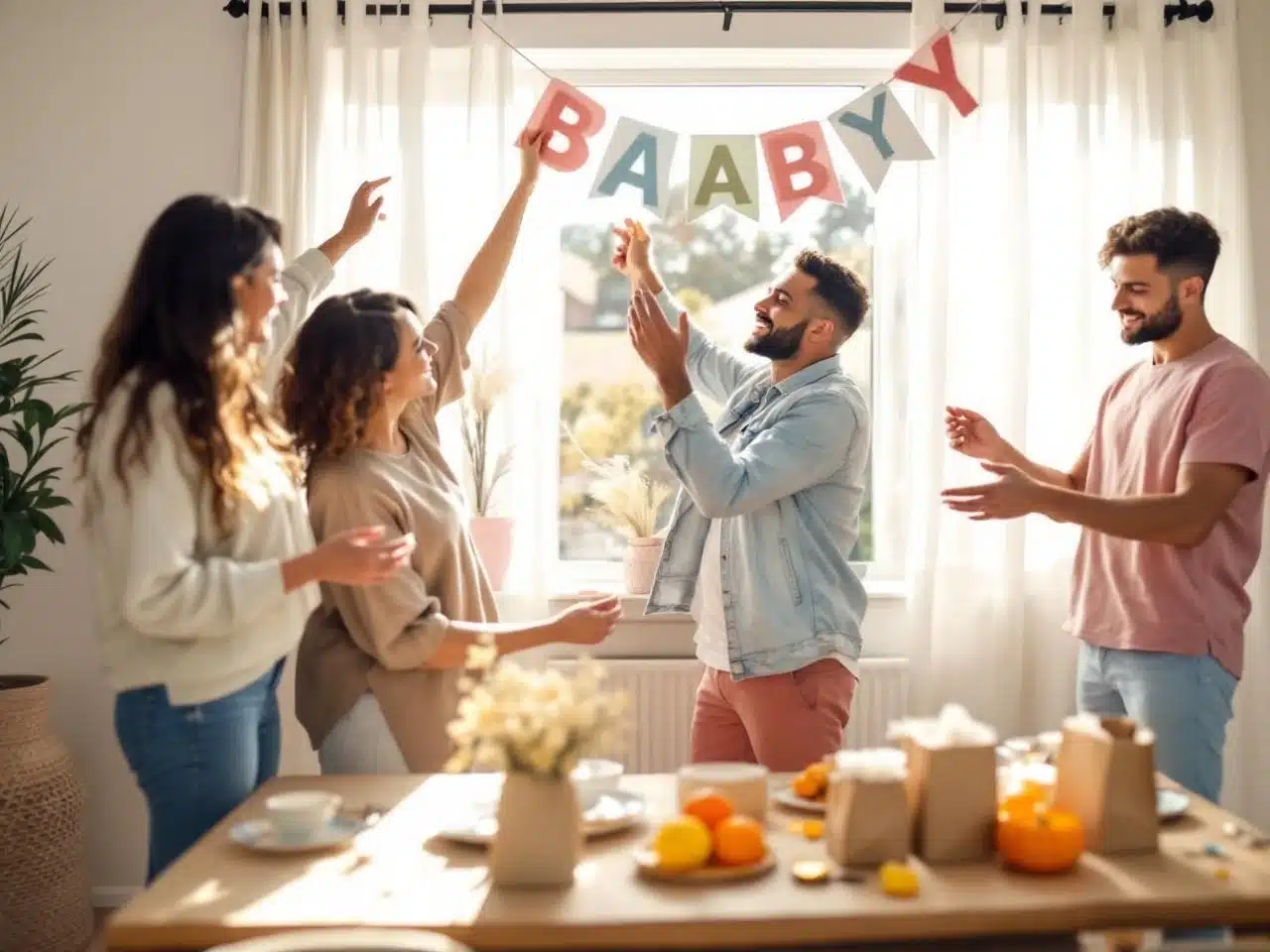 Photo baby-shower-petit-budget-deco-diy