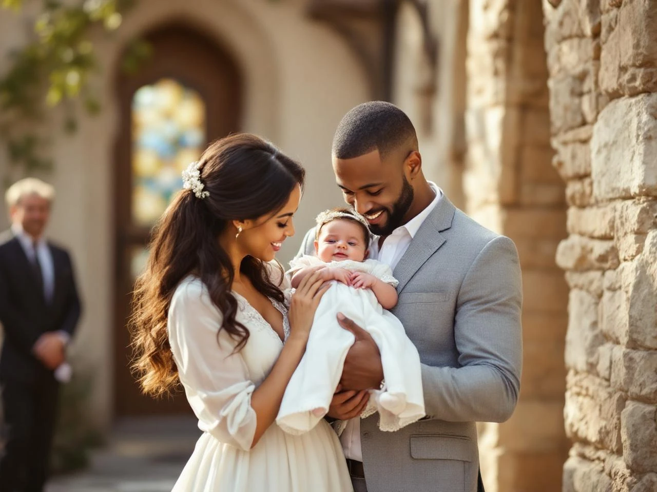 Photo tenue-bapteme-bebe-robes-traditionnelles-modernes