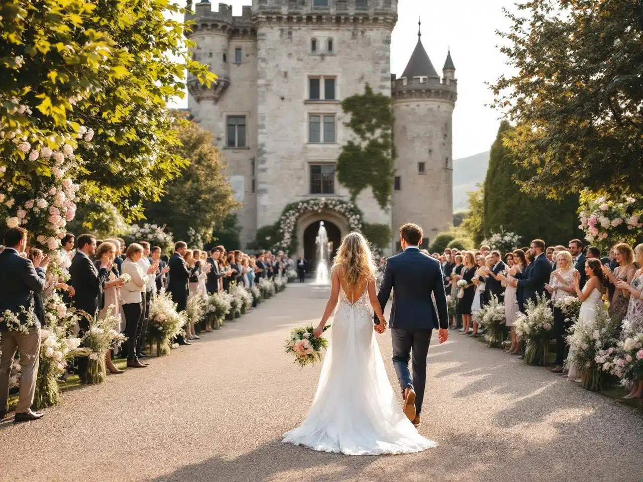 Photo chateau-chanonat-mariage-romantique