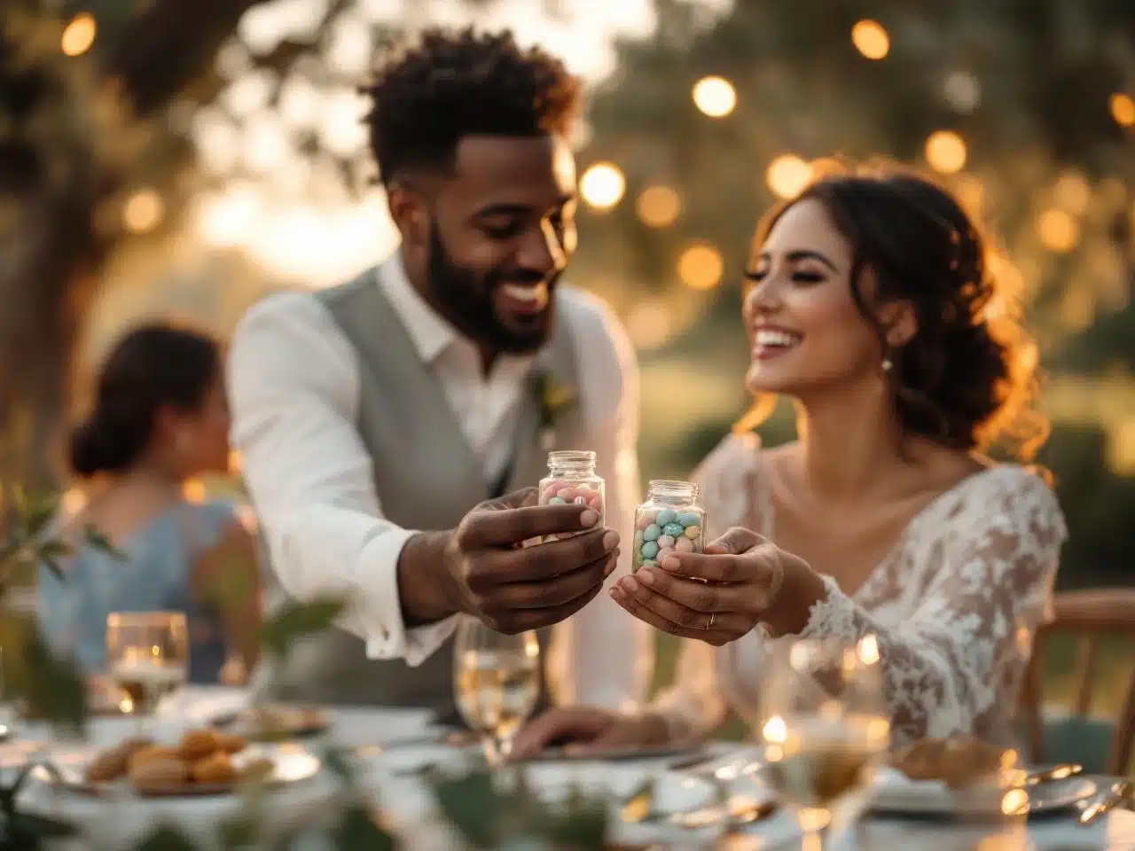 Photo dragee-mariage-romantique