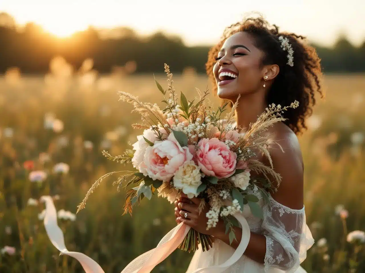 Photo bouquet-mariee-pivoine-champetre