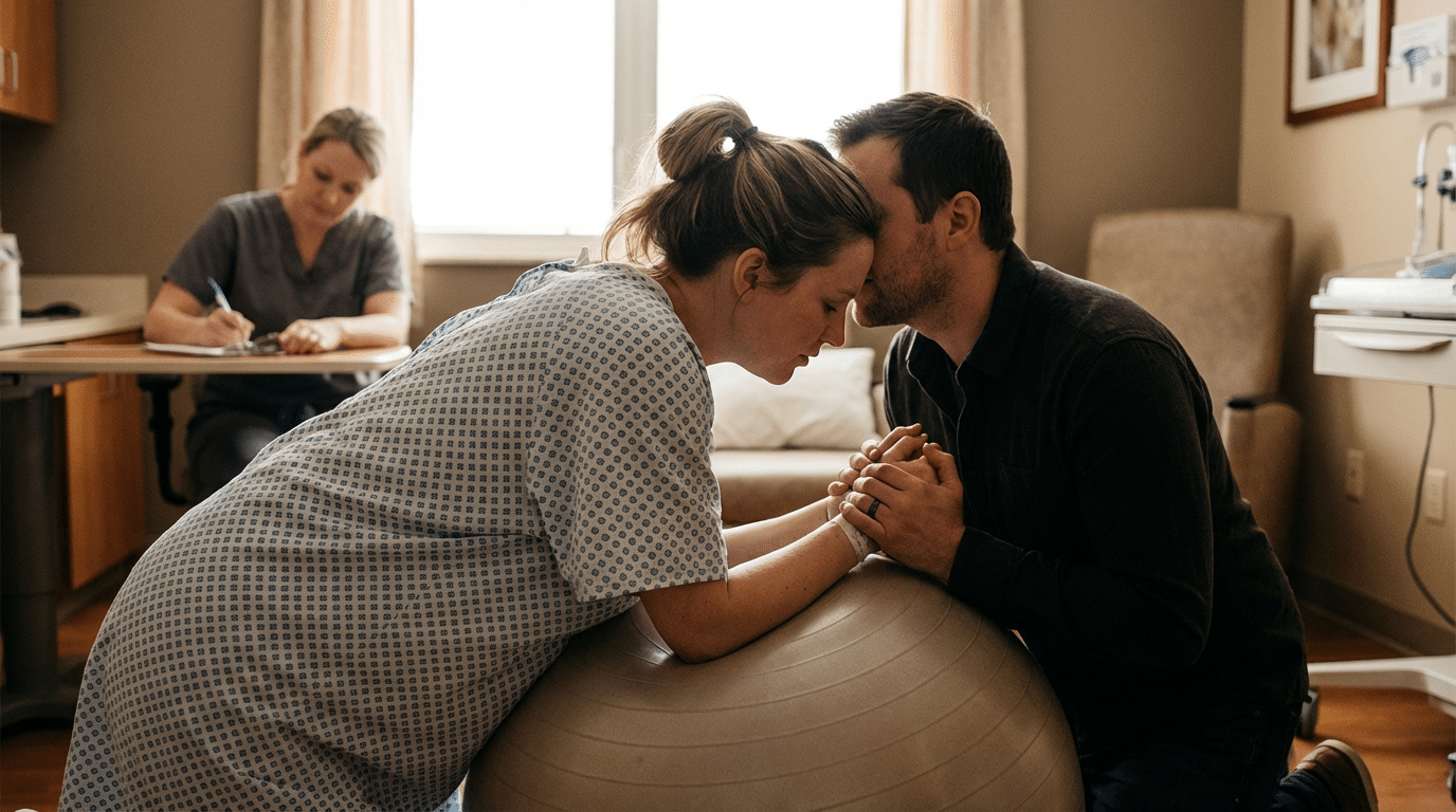 Photo accouchement-role-coparent-salle-naissance