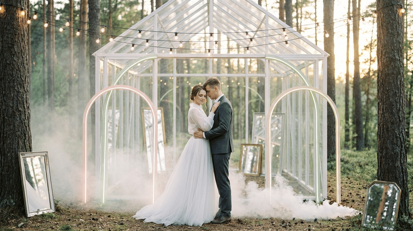 Photo shooting-mariage-feerique-moderne