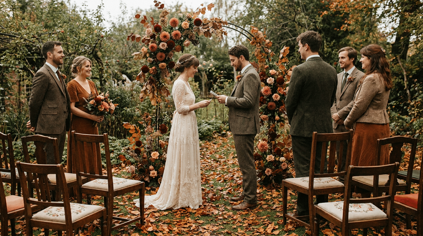 Photo mariage-vintage-automne-deco-ambiance-chaleureuse