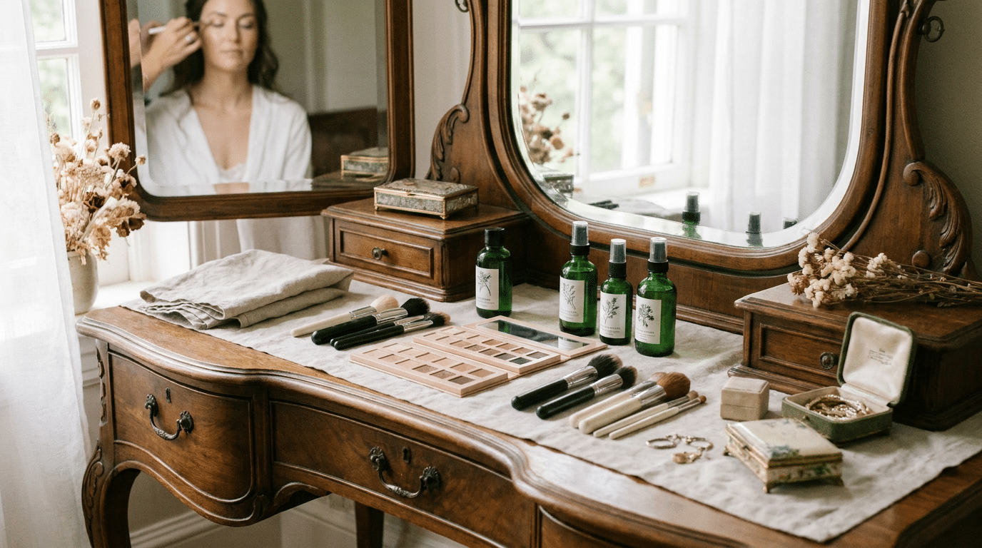 maquillage bio mariee teint lumineux