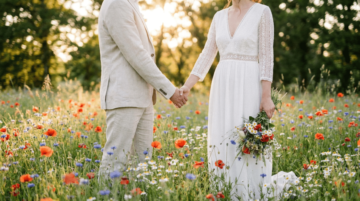 mariage conscient fleurs francaises