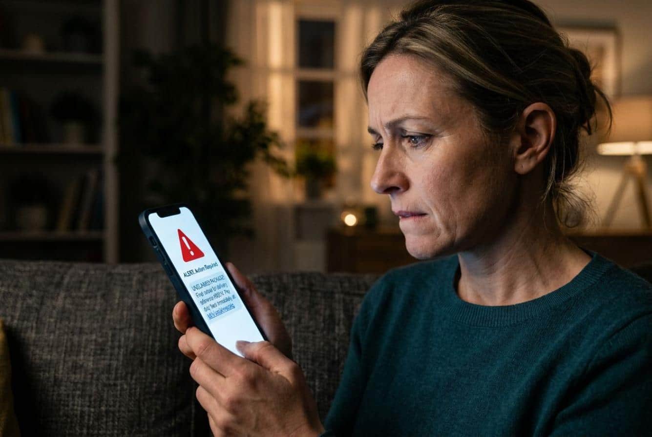 SMS de livraison suspect : vérifier son colis sans ouvrir le lien reçu